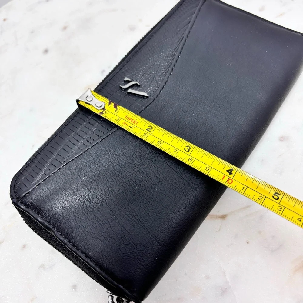Simply Vera Vera Wang Signature Black Wallet‎